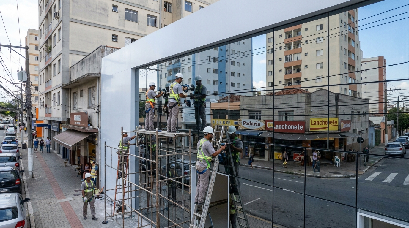 Fechamentos em Vidro em Aruã, Mogi das Cruzes‑SP