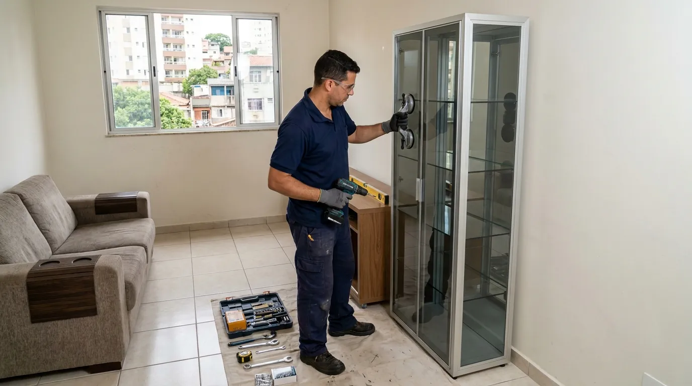 Móveis planejados em vidro em Mogi das Cruzes