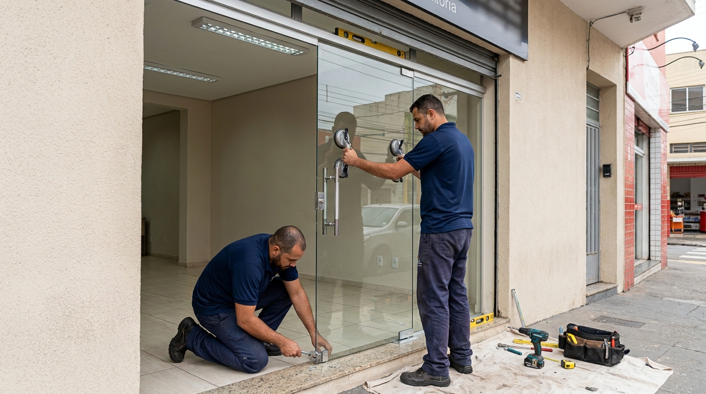 Portas Residenciais e Comerciais em Mogi das Cruzes‑SP