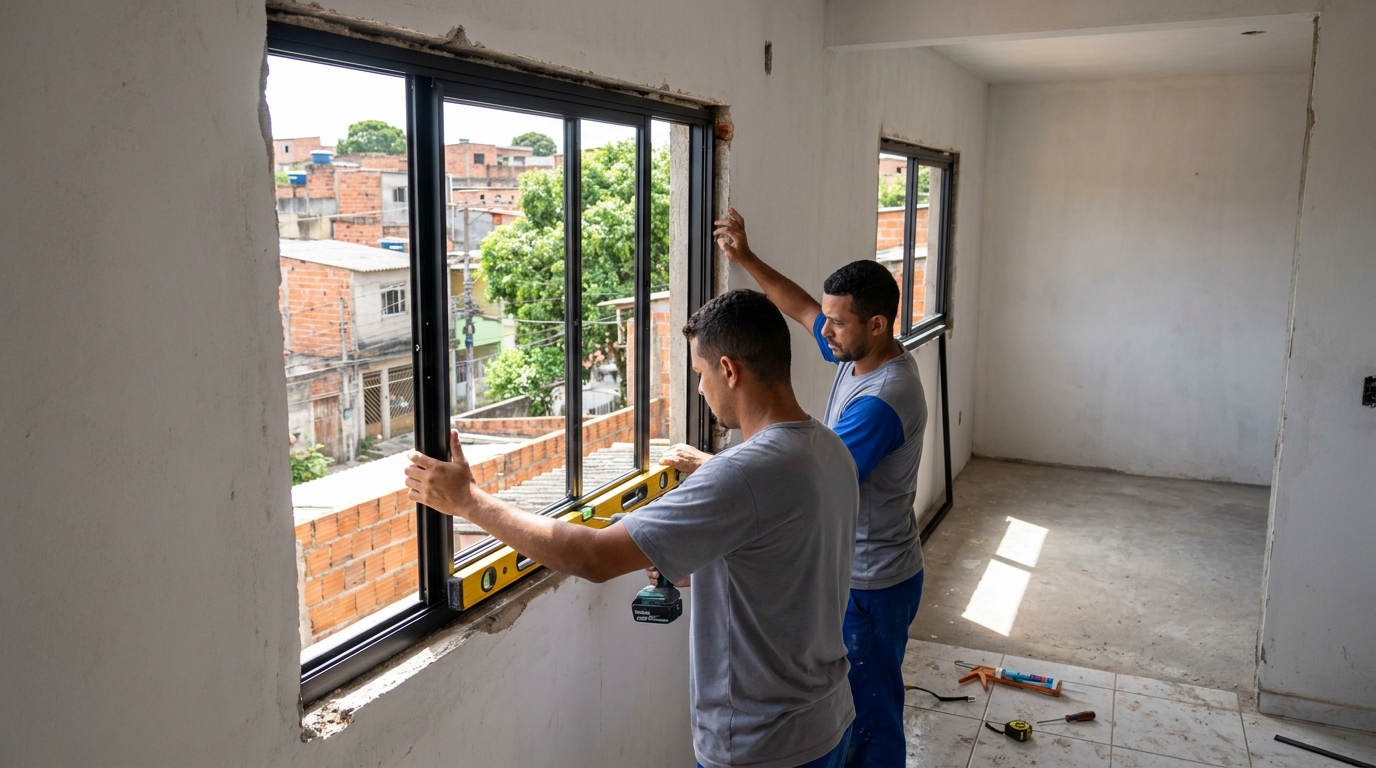 Produção de Portas e Janelas em Mogi das Cruzes‑SP